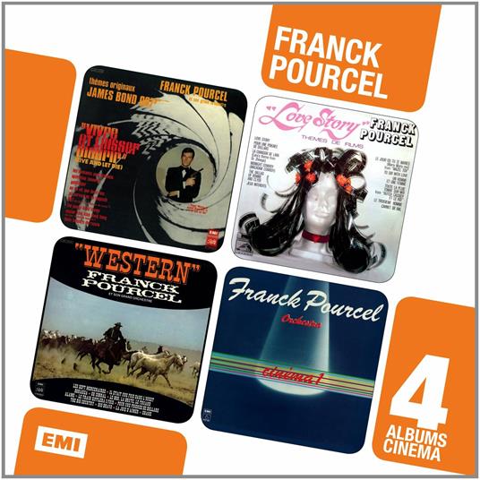 Coffret 4 Cd Cinema - CD Audio di Franck Pourcel