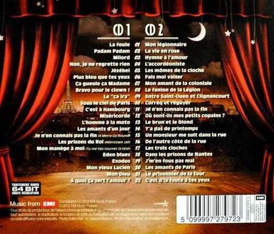 Hymne a la mome. Best of - CD Audio di Edith Piaf - 2