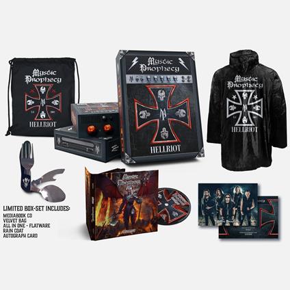 Hellriot (Box Set with Gadgets) - CD Audio di Mystic Prophecy