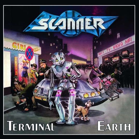 Terminal Earth (Transparent Blue Edition) - Vinile LP di Scanner
