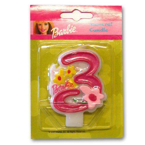 Barbie. Candelina Numero 3 - 2