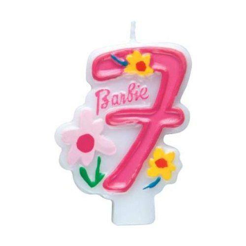 Barbie. Candelina Numero 7