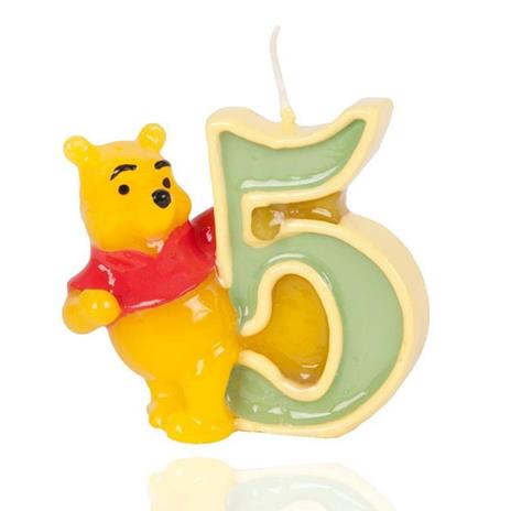 Winnie The Pooh. Candelina Numero 5 - 2