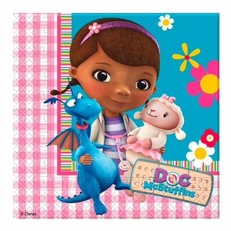 Dottoressa Peluche. Set 20 tovaglioli di carta - 3