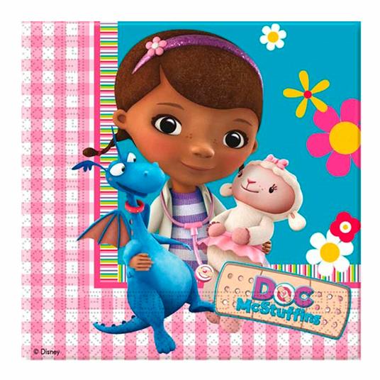 Dottoressa Peluche. Set 20 tovaglioli di carta - 3