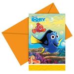 Alla Ricerca di Dory. 6 Inviti con Busta