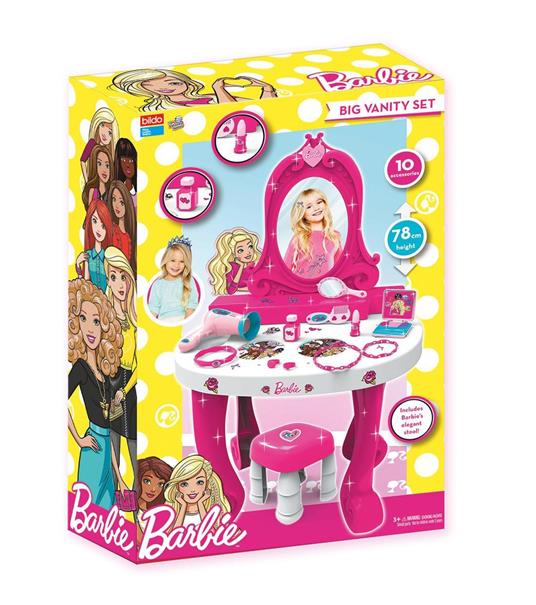Barbie Specchiera con Sgabello