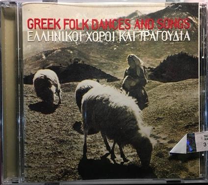 Greek Folk Dances And Songs - CD Audio