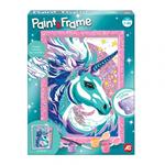 Set Pittura Paint E Frame Con Unicorno Da Favola Con Glitter As 41017