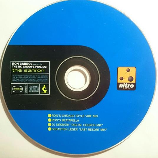 The Sermon - CD Audio di Ron Carrol