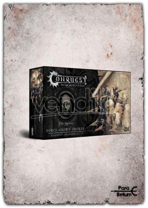 Conquest: The Last Argument Of Kings Miniatures 12-Pack Spires: Force Grown Drones Para Bellum Wargames