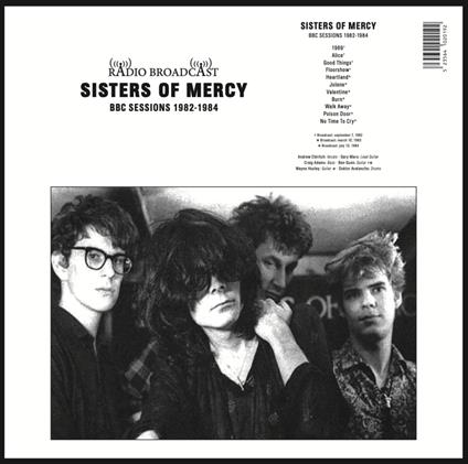 Bbc Sessions 1982-1984 - Vinile LP di Sisters of Mercy