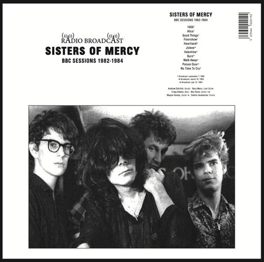 Bbc Sessions 1982-1984 - Vinile LP di Sisters of Mercy