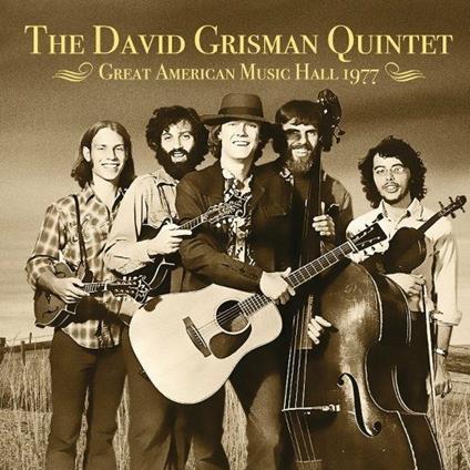 Great American Music Hall 1977 - CD Audio di David Grisman