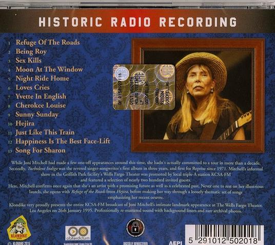 Live in Los Angeles 1995 - CD Audio di Joni Mitchell - 2