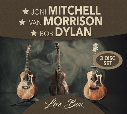 Live Box (Limited Edition) - CD Audio di Bob Dylan,Joni Mitchell,Van Morrison