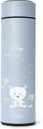 Thermos per Alimenti Porta Vivande Termico Pappa Neonati Colore Blu 500ml