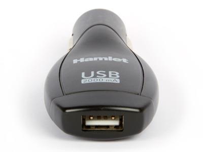 Caricabatterie Hamlet da Auto Uscita USB con 4 Connettori - 16