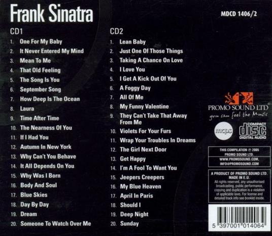 Frank Sinatra Original - CD Audio di Frank Sinatra - 2