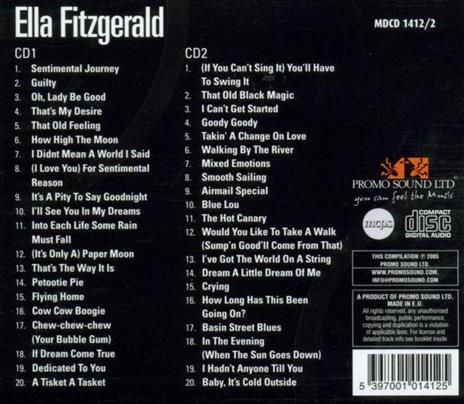 Ella Fitzgerald Original - CD Audio di Ella Fitzgerald - 2