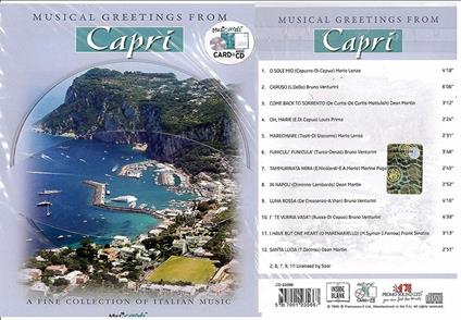 Musical Greetings From Capri - CD Audio
