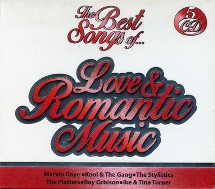 The Best Songs Of Love & Romantic Music - CD Audio