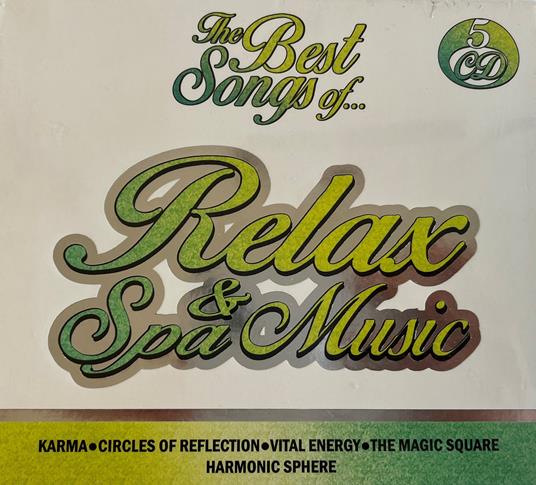 The Best Songs Of Relax & Spa Music - CD Audio
