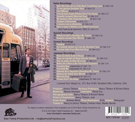 Travellin' on Foreign Grounds - CD Audio di Johnny Tillotson - 2