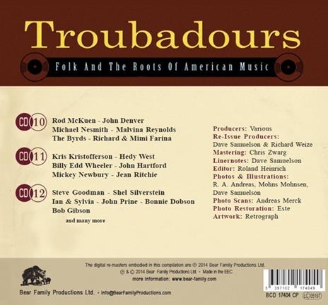 Troubadours 4. English Edition - CD Audio - 2