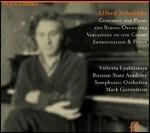 Concerto per pianoforte e archi - Variazioni su un accordo - Improvvisazione e fuga - CD Audio di Alfred Schnittke,Victoria Lyubitskaya,Marc Gorenstein,Russian State Academy Symphony Orchestra