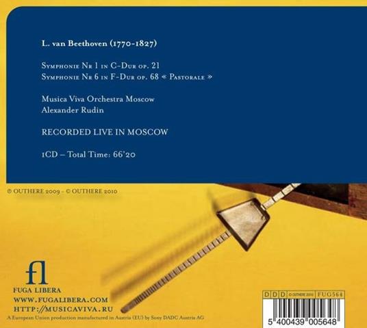 Sinfonie n.1, n.6 - CD Audio di Ludwig van Beethoven - 2