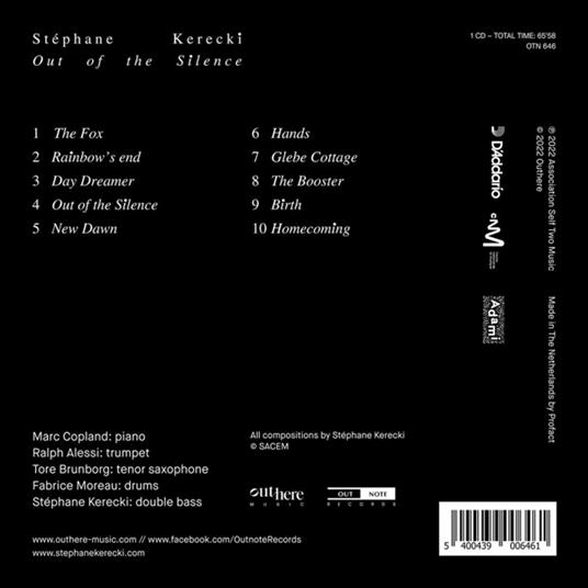 Out Of The Silence - CD Audio di Stephane Kerecki - 2