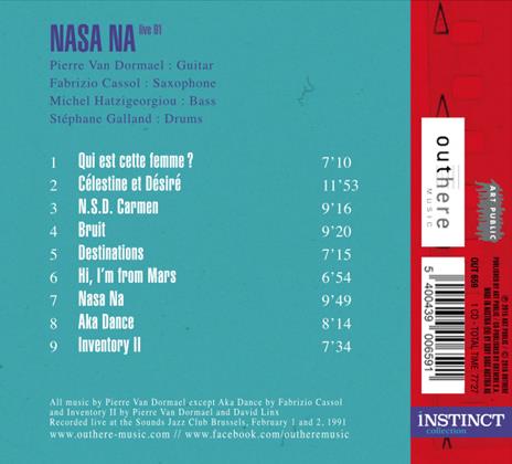 Live 91 - CD Audio di Nasa Na - 2