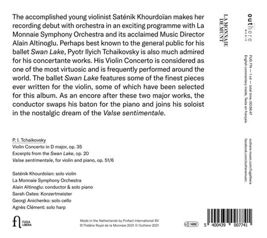 Works for Violin and Orchestra - CD Audio di Pyotr Ilyich Tchaikovsky - 2