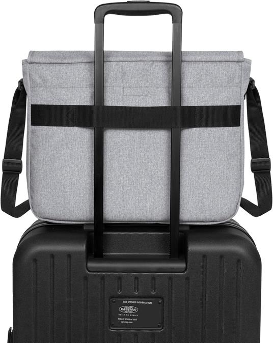 Eastpak Delegate + Borsa a Tracolla, 20 L - Sunday Grey (Grigio) - 3