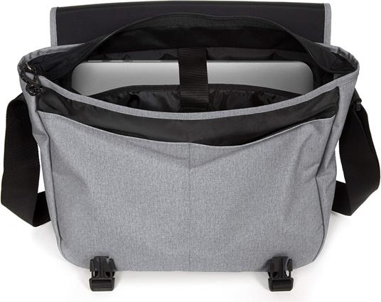 Eastpak Delegate + Borsa a Tracolla, 20 L - Sunday Grey (Grigio) - 4