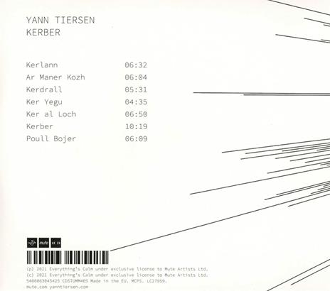 Kerber - CD Audio di Yann Tiersen - 2