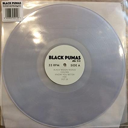 Black Pumas (Vinyl Clear Limited Edition) - Vinile LP di Black Pumas