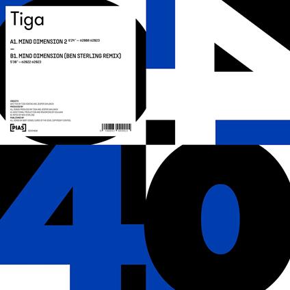Pias 40 - Vinile LP di Tiga