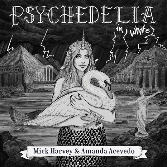 Psychedelia In White (with Amanda Acevedo) - Vinile LP di Mick Harvey