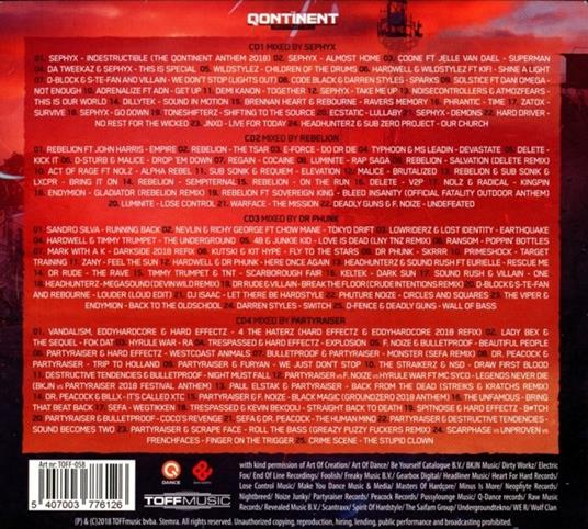 Qontinent 2018 - CD Audio - 2