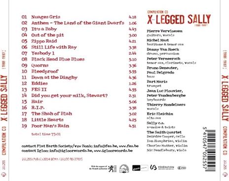 Compilation CD 1988-1997 - CD Audio di X-Legged Sally - 2