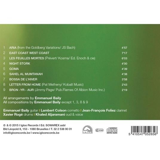Night Stork - CD Audio di Emmanuel Baily - 2