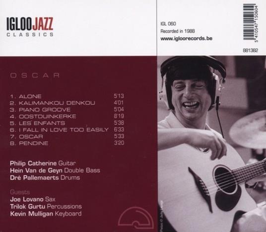 Oscar - CD Audio di Philip Catherine - 2