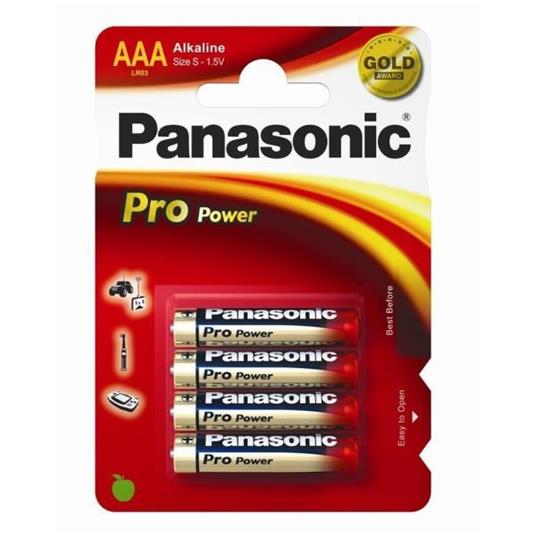 Panasonic 1x4 LR03PPG Alcalino 1.5V - 7