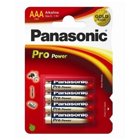 Panasonic 1x4 LR03PPG Alcalino 1.5V - 6