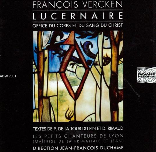 VERCKEN Francois - Lucernaire - CD Audio