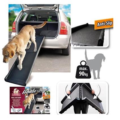 Pet Italy Rampa da Auto per Cani Gentle Step Anti-slip