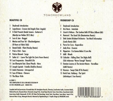 Daybreak Sessions. Tomorrowland 2016 - CD Audio - 2