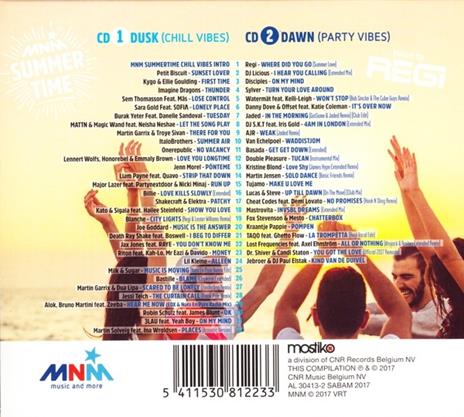 Mnm Summertime 2017 - CD Audio - 2